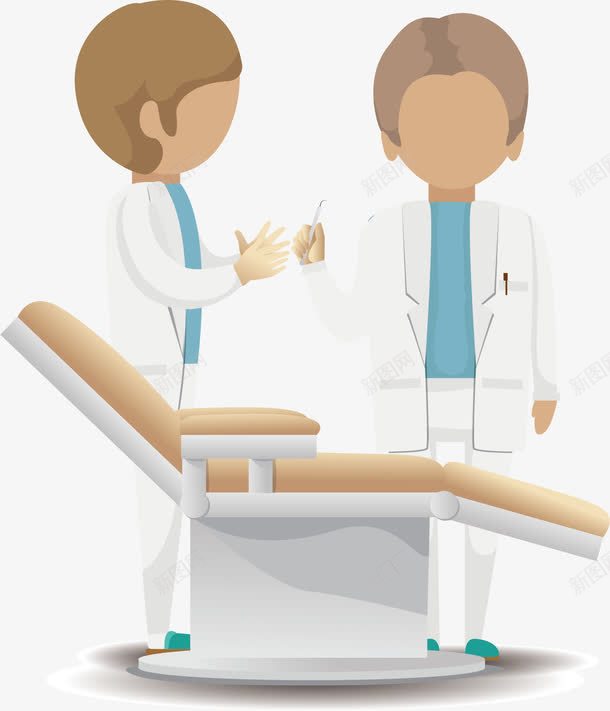 医生交流png免抠素材_新图网 https://ixintu.com 中国医生 动漫医生 医生交流 医生人物 医生卡通 医生头像 医生插画 医生矢量