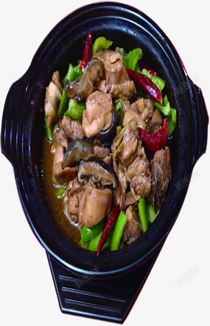 美食食材微辣黄焖鸡png免抠素材_新图网 https://ixintu.com 美食 黄焖