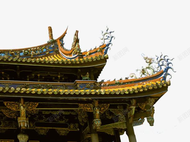 传统房檐png免抠素材_新图网 https://ixintu.com 传统 古代 古风 房檐