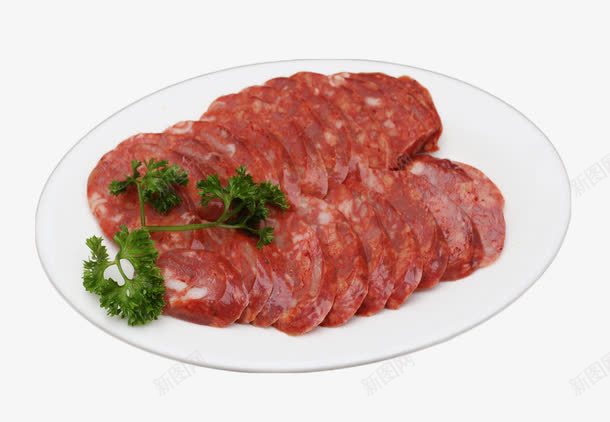 一盘年味香肠png免抠素材_新图网 https://ixintu.com 年味 装饰 食物 香肠