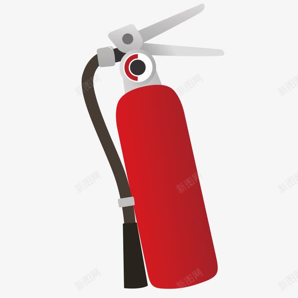 卡通灭火器png免抠素材_新图网 https://ixintu.com 卡通 消防 灭火器