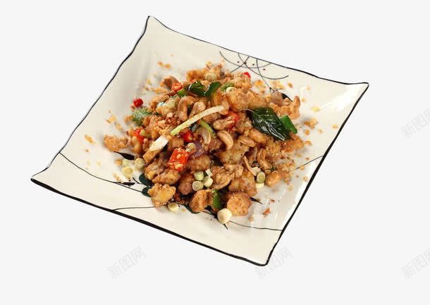 香茅腰果炒鸡软骨png免抠素材_新图网 https://ixintu.com 炒菜 美味 美食 腰果 菜肴 鸡软骨