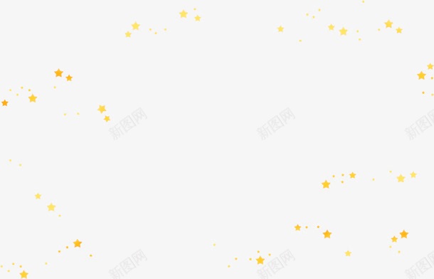 手绘黄色卡通梦幻装饰png免抠素材_新图网 https://ixintu.com 卡通 梦幻 装饰 黄色