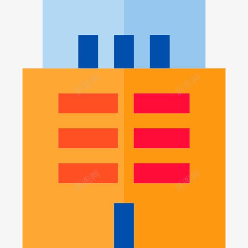 建筑图标png_新图网 https://ixintu.com 住宅 公寓 办公 商业 建筑 街区