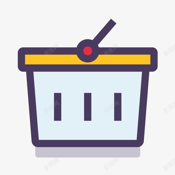 蓝色购物框png免抠素材_新图网 https://ixintu.com 框子 蓝色 购物