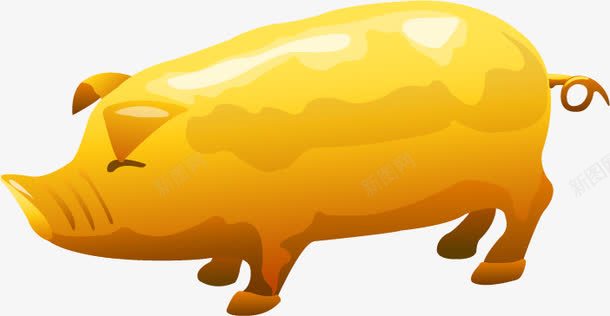 金融财富金猪png免抠素材_新图网 https://ixintu.com 财富 金猪 金融