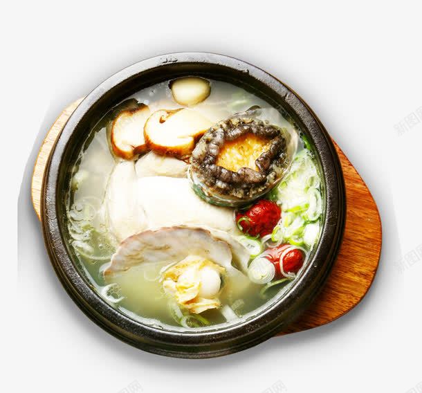 汤料汤锅木托盘png免抠素材_新图网 https://ixintu.com 木托盘 汤料 食物