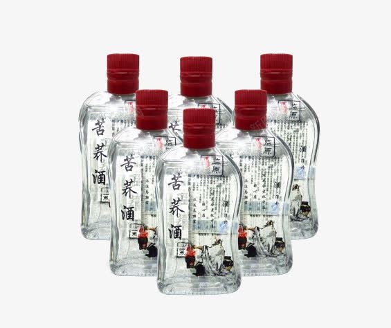 纯粮食高粱酒png免抠素材_新图网 https://ixintu.com 产品实物 免费png 小酒 白酒 监原苦荞酒