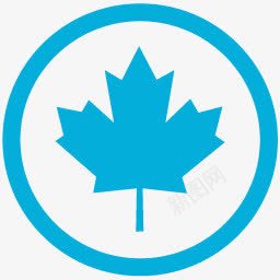 加拿大国旗metrostationBlueicons图标png_新图网 https://ixintu.com Canada MB flag 加拿大 国旗