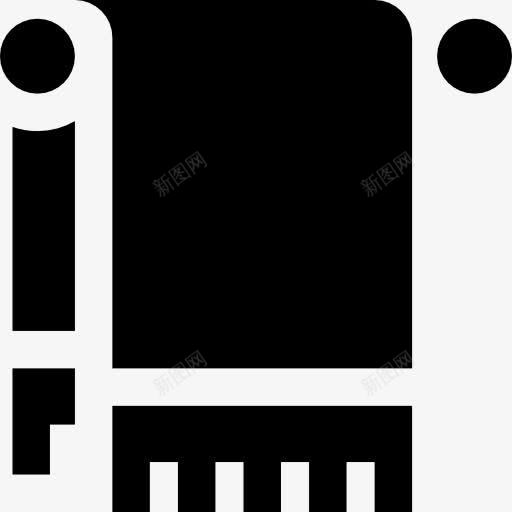 毛巾图标png_新图网 https://ixintu.com 家具和家居 干毛巾 擦 杂项 毛巾 浴