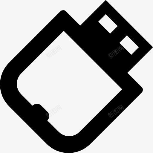 USB记忆图标png_新图网 https://ixintu.com USB闪存驱动器 存储 技术 数据存储