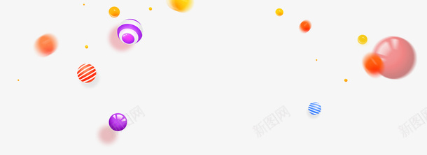 圆形图形png免抠素材_新图网 https://ixintu.com 图形 圆形 球 紫色 蓝色