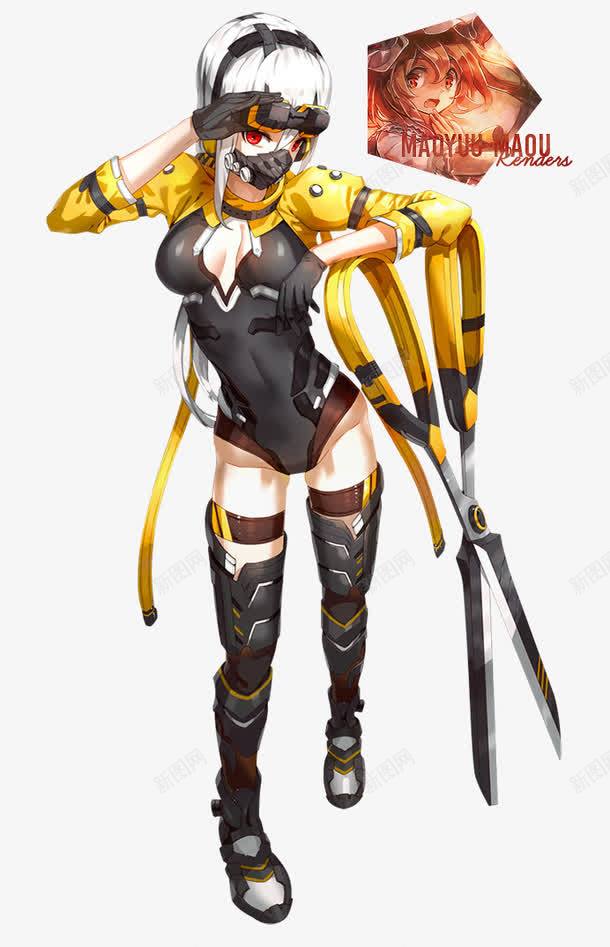 动漫背景png免抠素材_新图网 https://ixintu.com 人物 动漫 美女