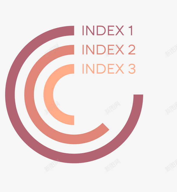 圆形边框图表png免抠素材_新图网 https://ixintu.com PPT PPT信息图表 PPT图表 创意图表 商务信息图表 圆形边框图表