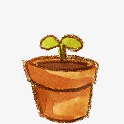 一盆花png免抠素材_新图网 https://ixintu.com 盆花