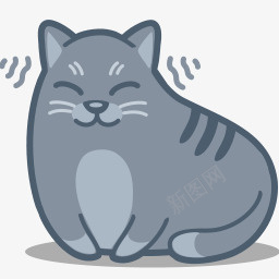 猫的咕噜声图标png免抠素材_新图网 https://ixintu.com cat purr 咕噜咕噜声 猫