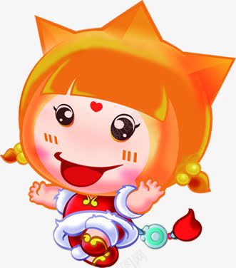 可爱卡通俏皮人物png免抠素材_新图网 https://ixintu.com 人物 俏皮 卡通 可爱