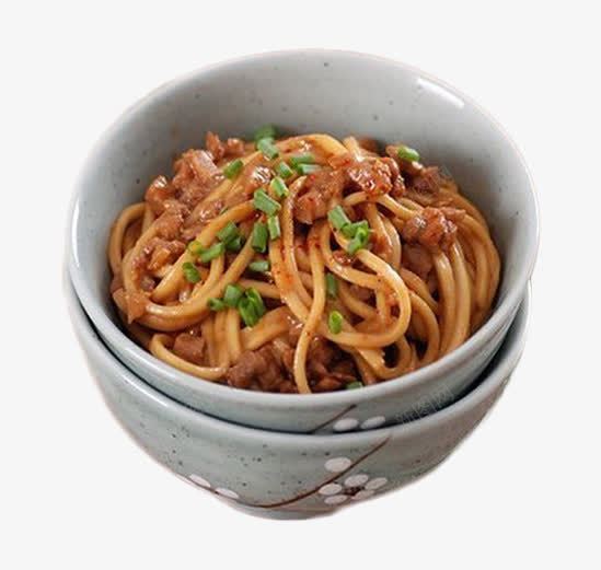 芝麻酱面条片png免抠素材_新图网 https://ixintu.com 健康食品 凉面 碗中的面条 美味的面条 芝麻酱 面制品