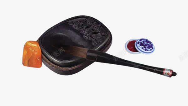 中国元素笔墨砚台psd免抠素材_新图网 https://ixintu.com 姘村 姘村椋庢牸 涓 鍥界敾