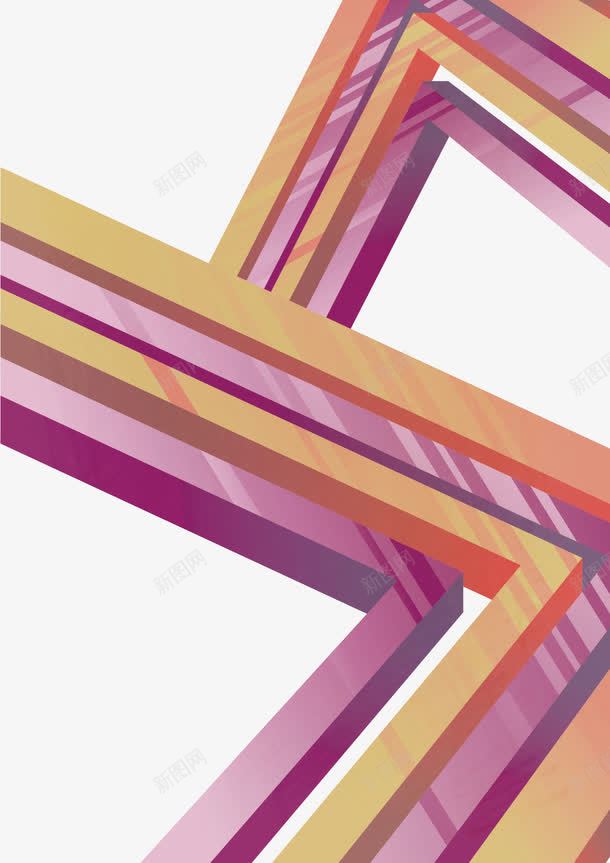 创意几何线条png免抠素材_新图网 https://ixintu.com 不规则线条 几何线条 手绘线条
