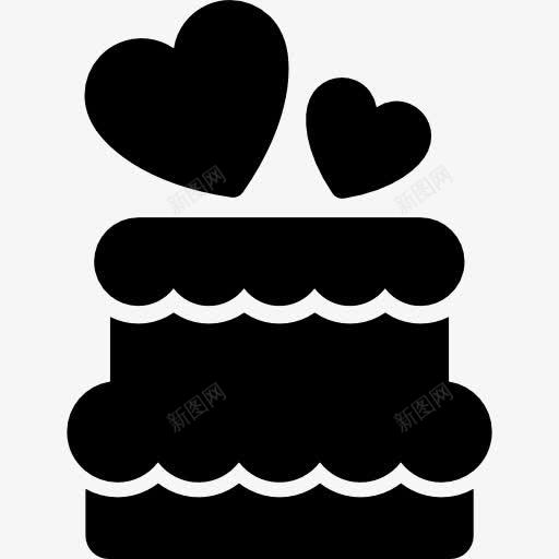 婚礼蛋糕图标png_新图网 https://ixintu.com 婚姻 婚礼 心 联盟 蛋糕 食品