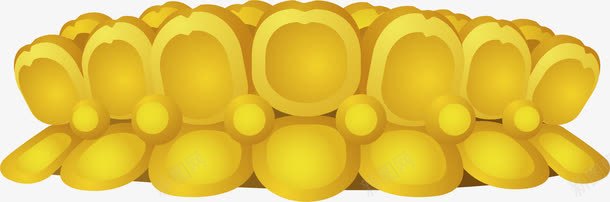 手绘莲座png免抠素材_新图网 https://ixintu.com 手绘 莲座 金色