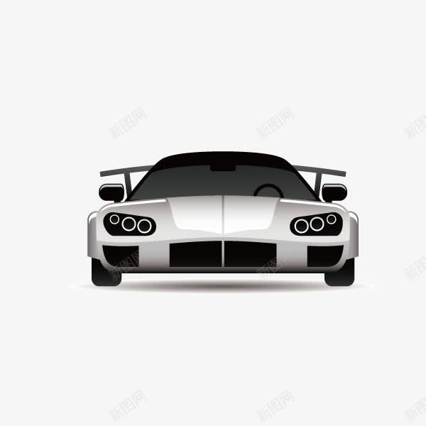 车跑车黑色跑车矢量图ai免抠素材_新图网 https://ixintu.com 跑车 车 黑色跑车 矢量图