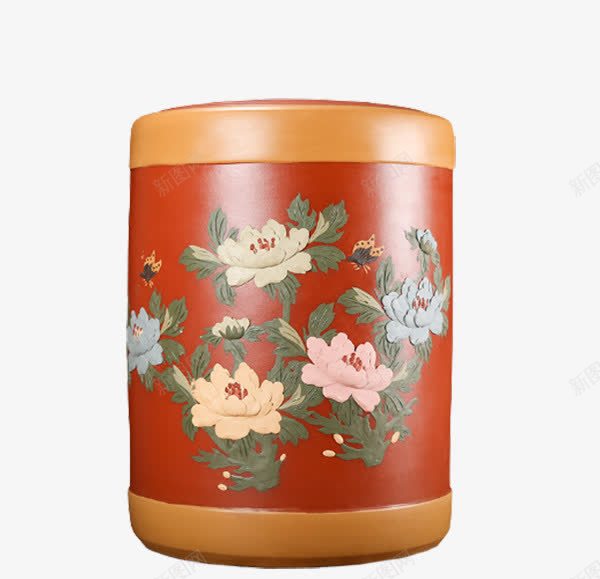紫砂罐普洱茶盒png免抠素材_新图网 https://ixintu.com 产品实物 免费png 原矿泥料 美观实用 防潮湿