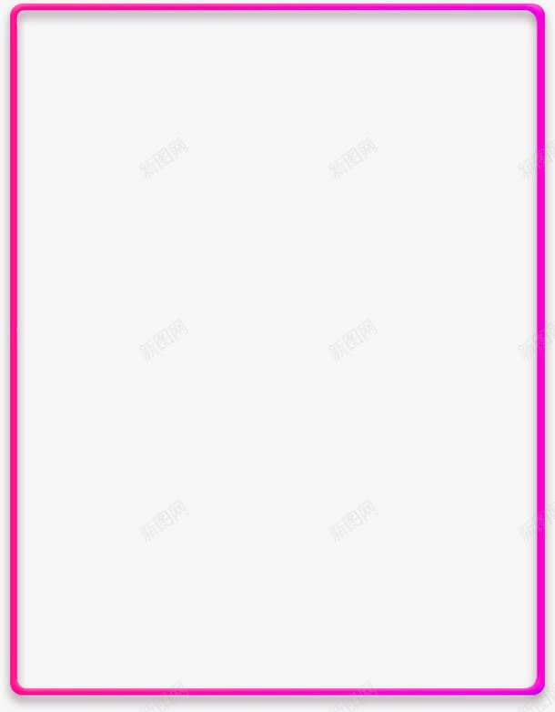紫色简约边框png免抠素材_新图网 https://ixintu.com 免抠PNG 简约 紫色 边框