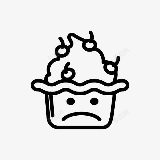 活泼的奶油霜悲伤打顶冰杯蛋糕png免抠素材_新图网 https://ixintu.com Cheery cream frost sad topping 奶油 悲伤 打顶 活泼的 霜