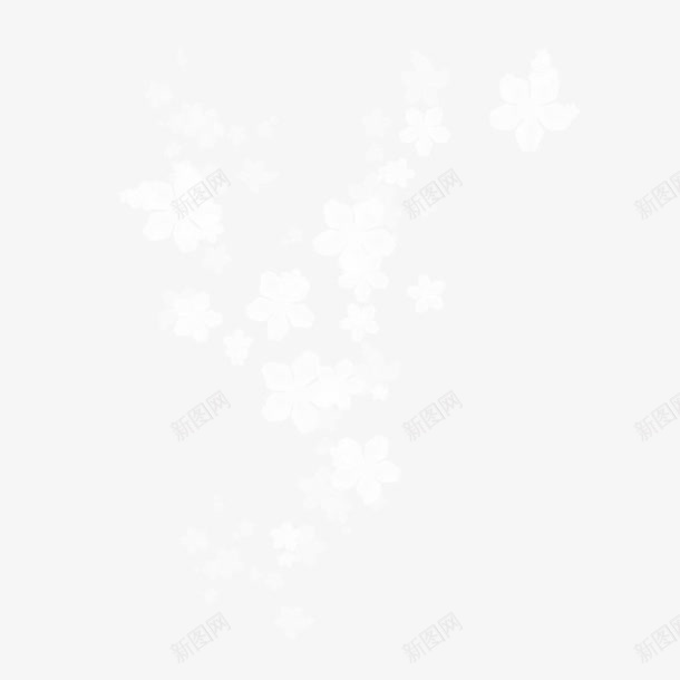 花瓣背景底纹元素png免抠素材_新图网 https://ixintu.com 底纹元素 花瓣背景