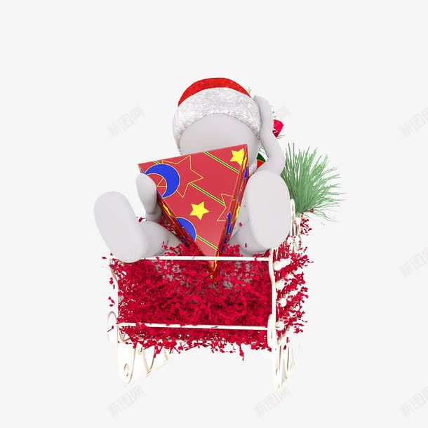收礼物的人png免抠素材_新图网 https://ixintu.com 开心 玩耍 红色 聚会
