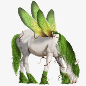 会飞的梦幻神马png免抠素材_新图网 https://ixintu.com 动物马 天马 神马 飞马