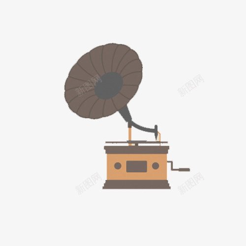 卡通唱盘矢量图eps免抠素材_新图网 https://ixintu.com 卡通乐器 卡通可爱 古典风格 唱盘 装饰图案 音乐会 矢量图