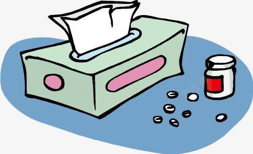 抽纸巾药瓶png免抠素材_新图网 https://ixintu.com 医疗 纸巾 药丸 药瓶
