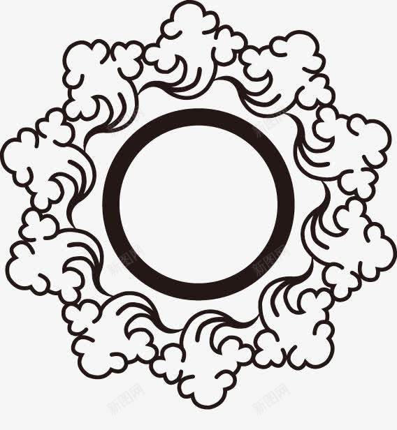 花纹png免抠素材_新图网 https://ixintu.com 中国风花纹底纹图案素材 手绘图形装饰图纹