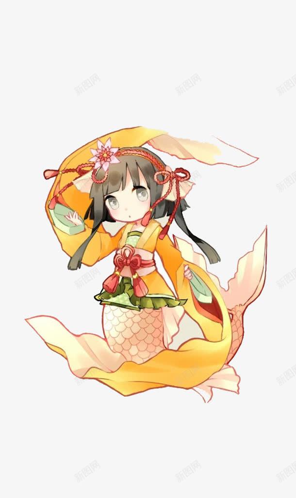 穿古装的女孩png免抠素材_新图网 https://ixintu.com 元素 卡通 古装 女孩