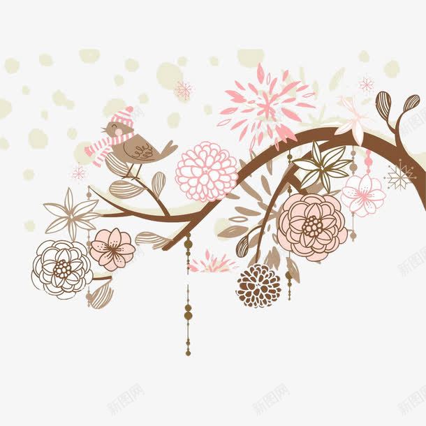 现代简约黄色树枝png免抠素材_新图网 https://ixintu.com 卡通 树支 树枝 环保 美观