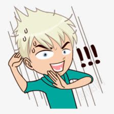 惊吓的男孩卡通png免抠素材_新图网 https://ixintu.com 卡通 惊吓 男孩 素材