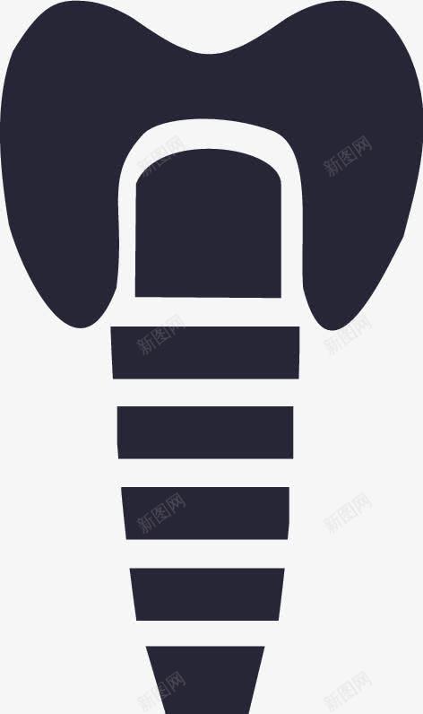 黑色卡通手绘标志图标png_新图网 https://ixintu.com 卡通 标志 黑色