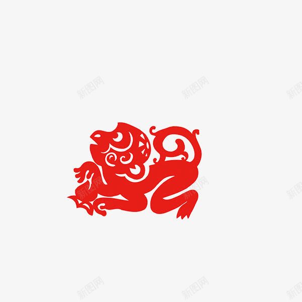 猴年卡通图标png_新图网 https://ixintu.com 2016 2016素材 卡通 卡通素材 新年 猴年