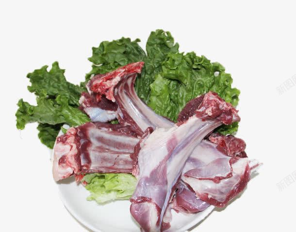 新鲜羊排骨实物png免抠素材_新图网 https://ixintu.com 新鲜羊排骨 烤羊排 生羊排 羊排 羊肉