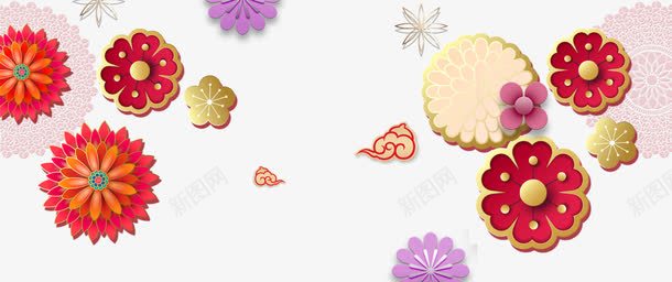 红色立体3D漂浮花朵png免抠素材_新图网 https://ixintu.com 3D纸雕 漂浮花朵 立体花朵 装饰图案 鲜花