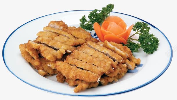 酥炸酥排png免抠素材_新图网 https://ixintu.com 中国美食 产品实物 绿色食品 菜品 菜肴 酥排 食物 餐饮