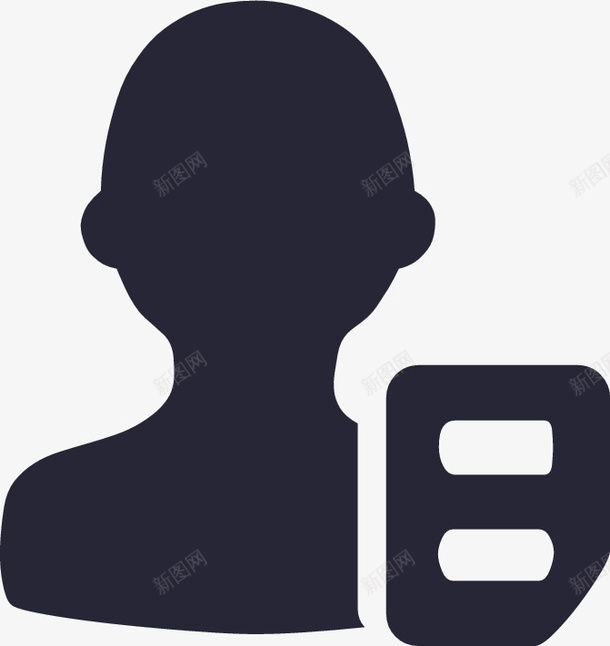 我信个人信息矢量图图标eps_新图网 https://ixintu.com 个人账户图标 我信个人信息 矢量图