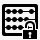 算盘锁开放SimpleBlackiPhoneMinii图标png_新图网 https://ixintu.com abacus lock open 开放 算盘 锁