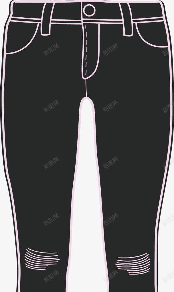 女士休闲裤png免抠素材_新图网 https://ixintu.com 休闲裤 女士 长裤