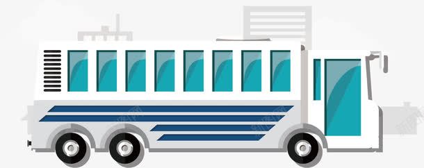 旅游客车png免抠素材_新图网 https://ixintu.com 卡通 大巴 客车 汽车