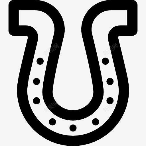 Horseshoe图标png_新图网 https://ixintu.com 好运 西方 观赏 马 马蹄