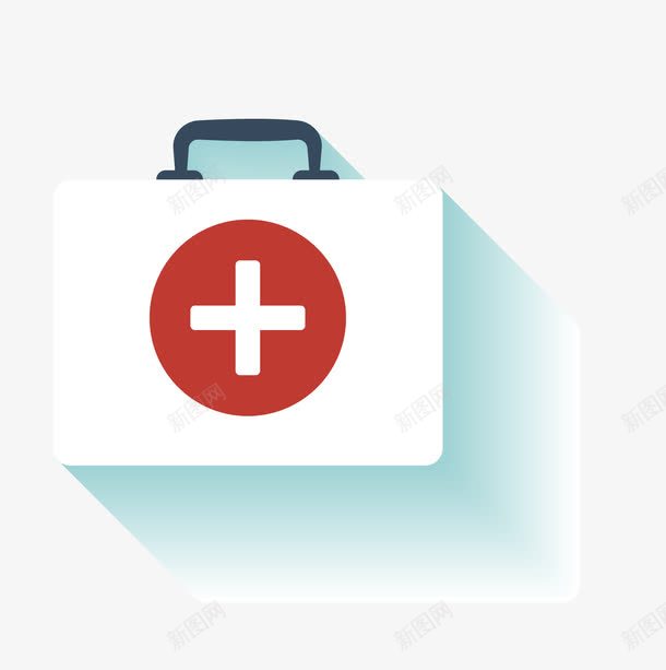 救人的药箱png免抠素材_新图网 https://ixintu.com 救人 救人的药箱 矢量药箱 箱子 药箱 高清图